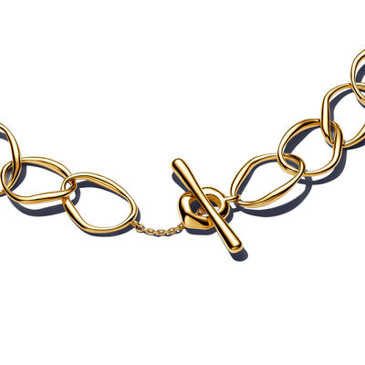 Pandora Organically Shaped Link Necklace